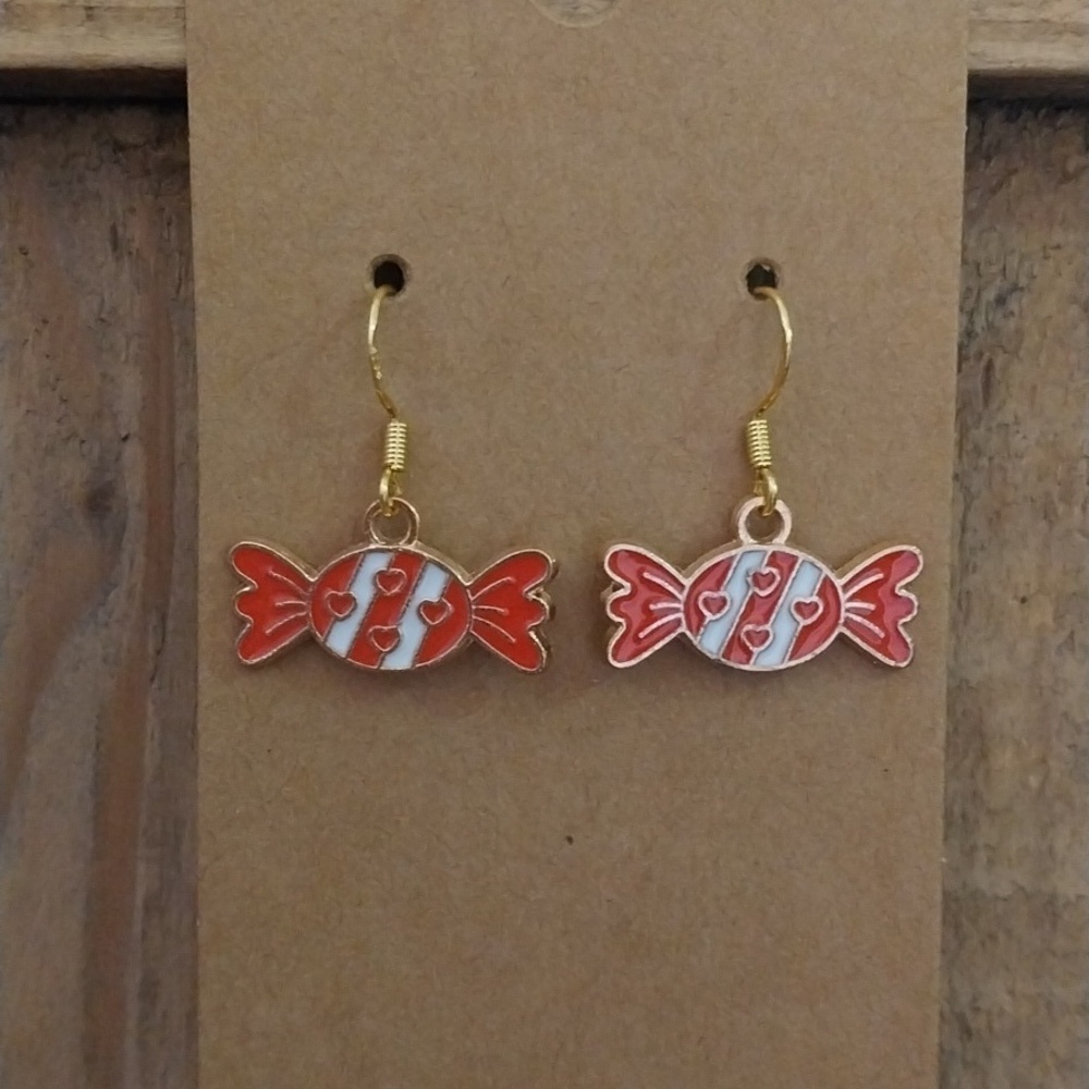 Valentine's Day Candy Earrings